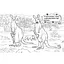 Дитяча розмальовка "Тварини у далеких краях" 583009, 16 сторінок - мініатюра 3