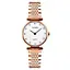 Женские классические часы Skmei 1223 Shell (Розовое золото с белым циферблатом) - миниатюра 1