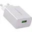 Мережевий зарядний пристрій Usams T22 US-CC083 18W USB-A White (CC83TC01) [139001] - мініатюра 1