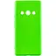 Чохол Getman TPU Liquid Silk Full Camera для Xiaomi Redmi A3 Салатовий/Neon Green - мініатюра 1