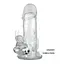 Насадка на пеніс із вібрацією BAILE Brave Man Vibrating Baile BI-026204 99116 - мініатюра 5
