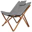 Стул раскладной Bo-Camp Bloomsbury M Grey (1200369) - миниатюра 6