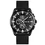 Чоловічий наручний годинник Skmei 9181 Чорний металевий - мініатюра 2