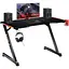 Компьютерный стол Huzaro Hero 2.5 RGB black - миниатюра 10