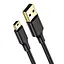 Кабель UGREEN USB 2.0 A Male to Mini 5 Pin Male Cable 1.5m (Black) - мініатюра 1