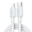 СЗУ Usams US-CC186 PD30W (1USB-C) + кабель Type-C to Lightning White - миниатюра 3