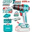 Шуруповерт Total TIDLI20668 безщеточный ударный 20 В Li-Ion 2 ак - миниатюра 1