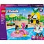 Уценка. Конструктор LEGO Friends Вечеринка единорога и фламинго у бассейна 99 деталей (42658) - миниатюра 1