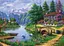 Пазл Art Puzzle Село біля озера 1500 ел. (5371) - мініатюра 2