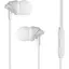 Провідні навушники Usams In-ear Plastic EP-39, 3.5mm, 1.2m, white - мініатюра 1