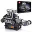 Конструктор двигатель Mould King McLaren V8 Technic моторизованный восьмицилиндровый мотор для детей и взрослых 737 деталей - миниатюра 1