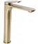 Смеситель для умывальника Rea Marco brushed gold высокий REA-B4895 Золотой - миниатюра 1