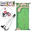 Набір для гольфу, поле 140x70 см, 3 телескопічні ключки, лунка, 6 м’ячів MR1422 - мініатюра 1