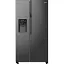 Холодильник Gorenje SBS 179х70х92 см 2 двери 376(190) л А++ NF+ Инв. диспенсер генератор льда Внешний диспл черный - миниатюра 1