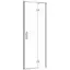 Душевые двери Cersanit Larga 80x195 R распашные профиль хром S932-115, Правая, прозрачный, хром - миниатюра 1