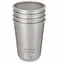 Набор стальных чашек Klean Kanteen Pint Cup 473 мл 4 шт (1017-1005869) - миниатюра 1