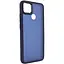 Чохол Epik TPU+PC Lyon Frosted для Xiaomi Redmi 9C Navy Blue - мініатюра 2