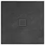 Душовий піддон Rea black Rock 90x90 REA-K4581 Чорний - мініатюра 1