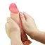 Фалоімітатор Baile Sliding Skin Bendable 8.1'' 20.6 см тілесний - мініатюра 7
