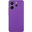 Чохол TPU Getman Liquid Silk Full Camera для Xiaomi Redmi Note 14 4G (Int. version) Фіолетовий / Purple - мініатюра 1