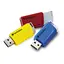USB флеш накопитель Verbatim 3x16 ГБ Store 'n' Click Red/Blue/Yellow USB 3.2 (49306) - миниатюра 11
