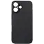 Чехол для мобильного телефона Dengos Carbon iPhone 16 Plus (black) (DG-TPU-CRBN-210) - миниатюра 1