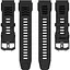 Ремешок DK Silicone Sport Band Classic для Xiaomi Amazfit T-Rex Ultra (black) - миниатюра 3