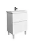 Тумба Мойдодир Grin 65-U с умывальником Fenova 65 Белый - миниатюра 5