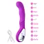 Вибратор для стимуляции точки G с гибким корпусом и USB зарядкой Фиолетовый - миниатюра 2