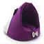 Будка для котів та собак Zoo-hunt Містик-мишка №1 30х45х30 см фіолетова (ZH2405-1) - мініатюра 1