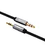 Кабель аудио UGREEN 3.5mm Male to 3.5mm Male flat Cable 0.5m Black (10723) - миниатюра 3