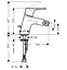 Смеситель для биде Hansgrohe Focus E2 31920000 Хром - миниатюра 2
