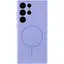 Чехол Silicone Cover Lakshmi Full Camera (AA) with MagFit для Samsung Galaxy S23 Ultra Сиреневый / Dasheen - миниатюра 1