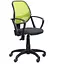 Кресло Бит/АМФ-7 сиденье А-1/спинка Сеть лайм - миниатюра 1