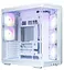 Корпус Zalman P60 Tempered Glass без БЖ White (P60WHITE) - мініатюра 1