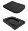 Унитаз подвесной Qtap Tern New Ultra Quiet, с сиденьем Slim Duroplast/Soft-close/Quick Release QT17332303ASMB - миниатюра 7
