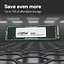 Накопичувач SSD Crucial m.2 NVMe 2TB E100 PCI-E 4.0 (CT2000E100SSD8) - мініатюра 4