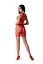 Бодистокинг Passion BS097 red - миниатюра 2
