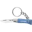 Нож Opinel Keychain №2 VRI Inox. Цвет – голубой - миниатюра 1