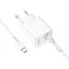 Комплект зарядний блок і кабель Hoco Proton C98A Micro USB Cable 1USB 18W білий - мініатюра 1