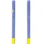 Чохол Epik TPU+PC Bichromatic для Apple iPhone X/XS 5.8 Blue/Yellow - мініатюра 3