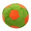 Дитяча м'яка іграшка М'яч футбольний МС 180402-01(Green-Orange) - мініатюра 1
