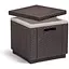 Стол-ящик с термоизоляцией Allibert Ice Cube коричневый - миниатюра 2