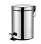 Мусорное ведро круглое Zerix Solo-TC0103 SS Color 3 л нержавейка (ZX5895)  - миниатюра 2