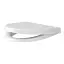 Сидение для унитаза с микролифтом Cersanit Parva K98-0122 из дюропласта антибактериальное - миниатюра 1