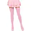 Плотные непрозрачные чулки Leg Avenue Opaque Nylon Thigh Highs Pink - миниатюра 1