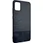 Чохол-накладка DK Silicone Form Fabric Cotton для Samsung A51 (2020) (black) - мініатюра 1