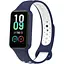 Ремешок DK для Xiaomi Amazfit Band 7 Silicone Sport Band Nike (blue / white) - миниатюра 1