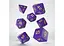 Набір кубиків Classic Runic Purple & yellow Dice Set , 7 шт. (SCLR93) - мініатюра 2