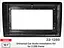 Универсальная рамка для перехода с 2 DIN на 10.1" Carav 22-1280 - миниатюра 4